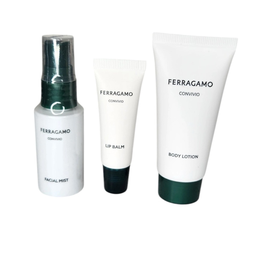 Salvatore Ferragamo Convivio Travel Body Facial Mist NEW